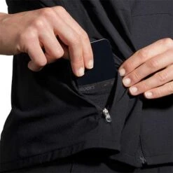 BROOKS Women's Canopy Jacket 2022 - Black -Sports Clothing Sale Store 221521 001 D7 Canopy Jacket