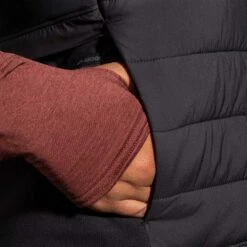 BROOKS Women's Shield Hybrid Vest 2.0 - Black -Sports Clothing Sale Store 221556 001 D3 Shield Hybrid Vest 2