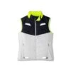 BROOKS Women's Run Visible Insulated Vest - White/Asphalt/Nightlife 2 BROOKS Women's Run Visible Insulated Vest - White/Asphalt/Nightlife -Sports Clothing Sale Store 221561 134 LF Run Visible Insulated Vest 1