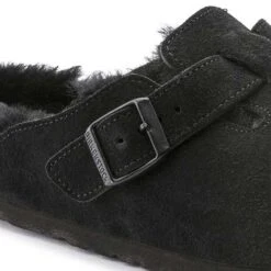 Birkenstock Boston Shearling Black Suede Leather- Regular/Wide 16 Birkenstock Boston Shearling Black Suede Leather- Regular/Wide -Sports Clothing Sale Store 259883 detail 1 1
