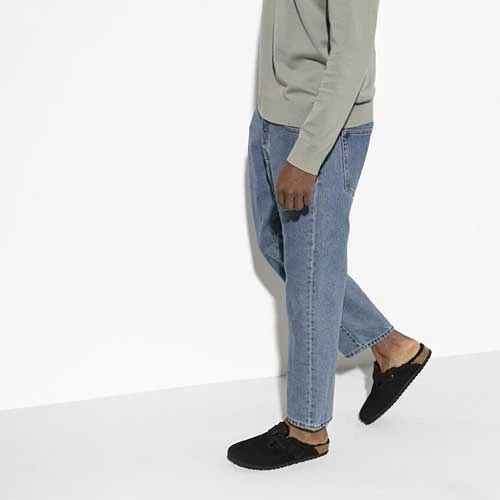 Birkenstock Boston Shearling Black Suede Leather- Regular/Wide 9 Birkenstock Boston Shearling Black Suede Leather- Regular/Wide - Image 7