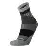 BROOKS Unisex High Point Crew Sock - Asphalt/Black -Sports Clothing Sale Store 280491 012 D1 High Point Crew