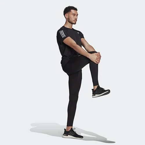 ADIDAS Men's Own The Run Tight - Black 6 ADIDAS Men's Own The Run Tight - Black - Image 4