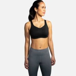 BROOKS Women's Dare Underwire Run Bra - Black
