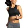 BROOKS Women's Drive 3 Pocket Run Bra - Black -Sports Clothing Sale Store 350080 001 MA Drive 3 Pocket Run Bra