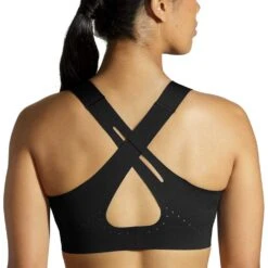 BROOKS Women's Dare Crossback Run Bra 2.0 -Black 14 BROOKS Women's Dare Crossback Run Bra 2.0 -Black -Sports Clothing Sale Store 350084 001 MB Dare Crossback Run Bra 2