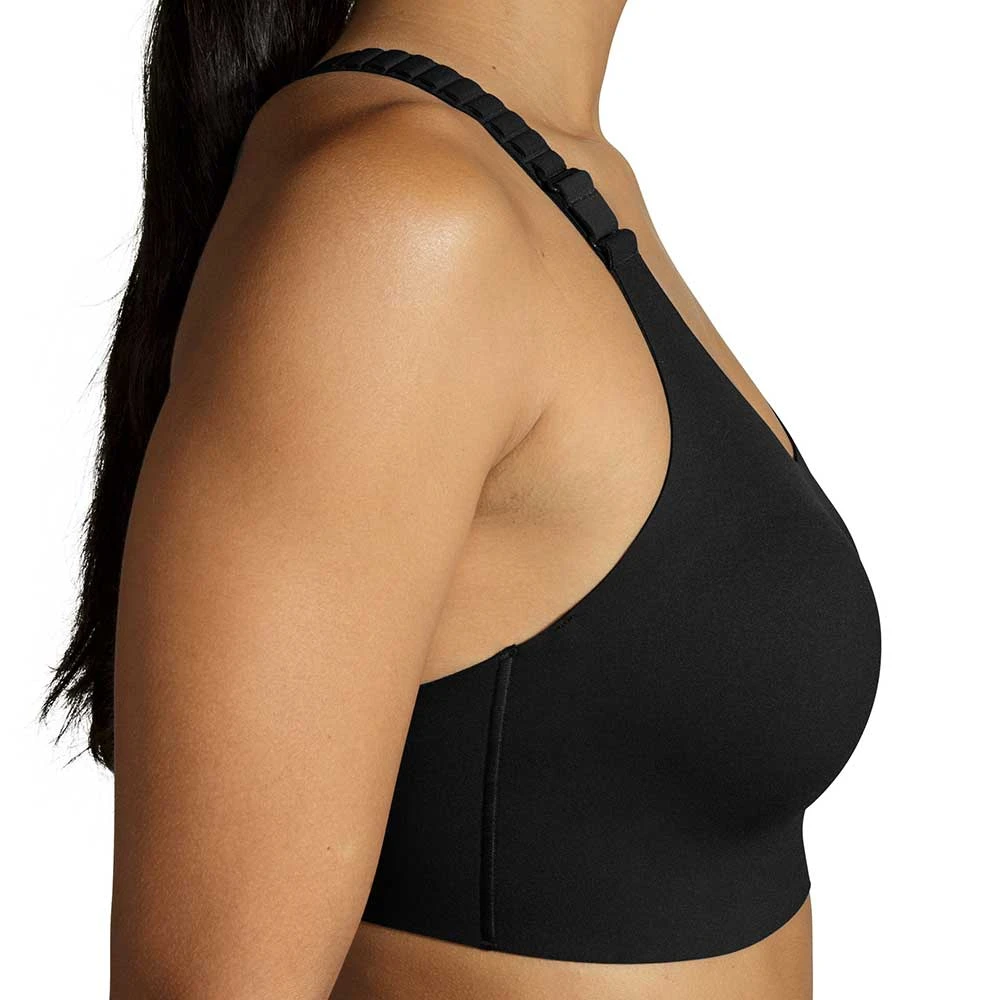 BROOKS Women's Dare Racerback Run Bra 2.0 - Black 7 BROOKS Women's Dare Racerback Run Bra 2.0 - Black - Image 5