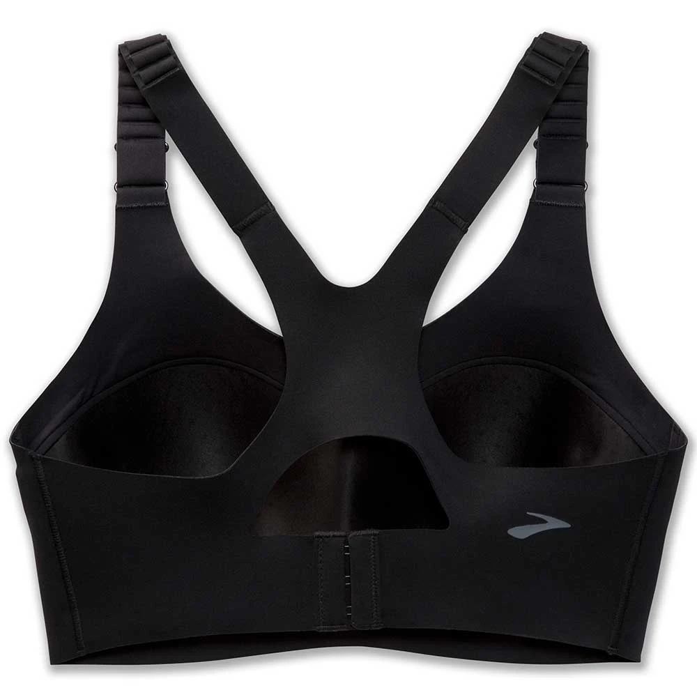 BROOKS Women's Dare Racerback Run Bra 2.0 - Black 10 BROOKS Women's Dare Racerback Run Bra 2.0 - Black - Image 8