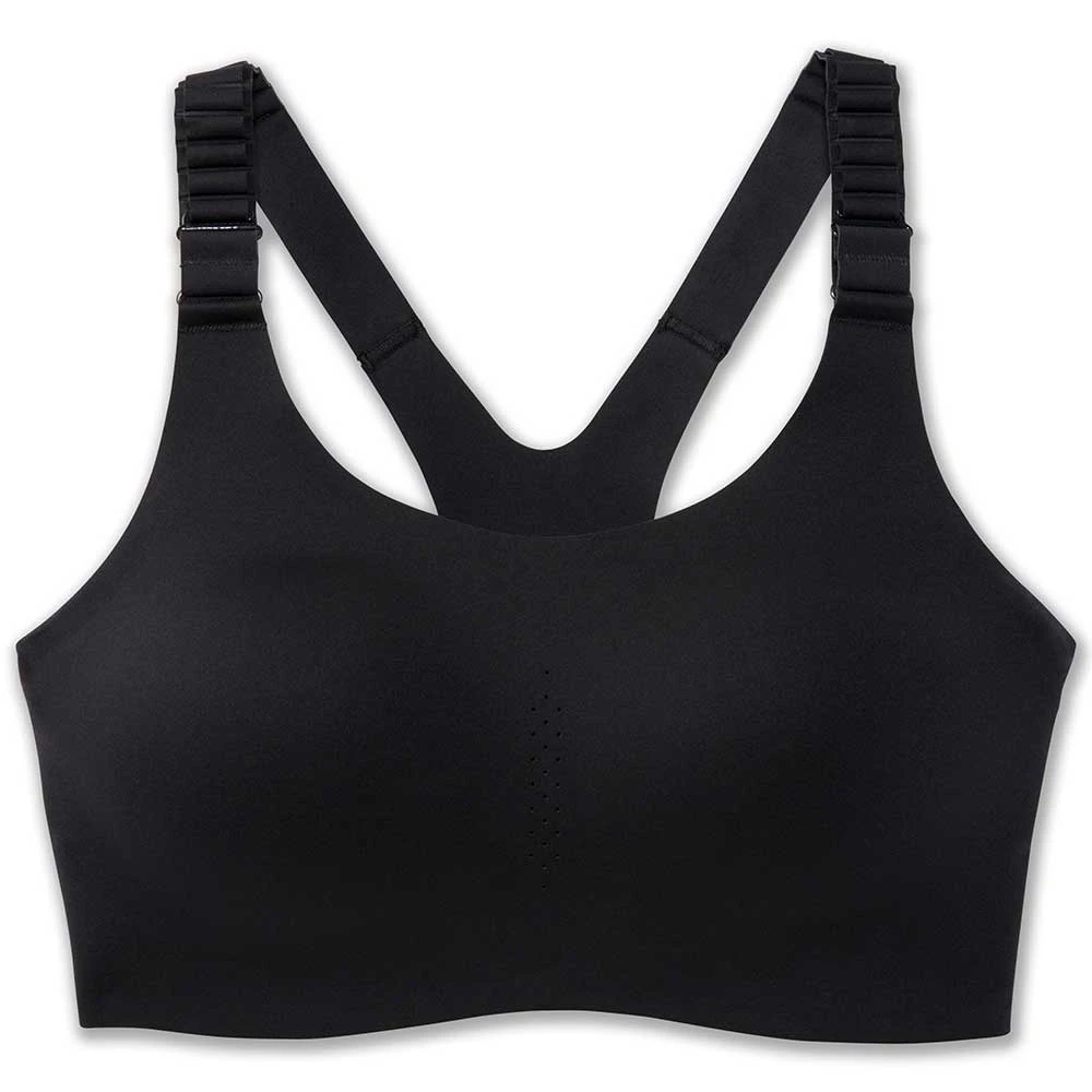 BROOKS Women's Dare Racerback Run Bra 2.0 - Black 3 BROOKS Women's Dare Racerback Run Bra 2.0 - Black