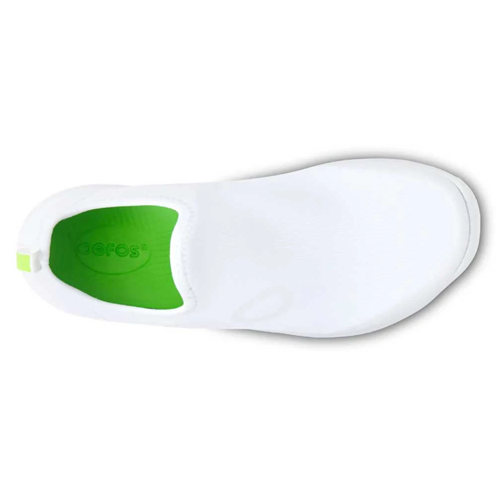 OOfos Women's OOmg Sport Shoe - White- Regular (B) 8 OOfos Women's OOmg Sport Shoe - White- Regular (B) - Image 6