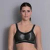 Women's MOMENTUM - Sports Bra, Maximum Support - Black -Sports Clothing Sale Store 5529 001 01