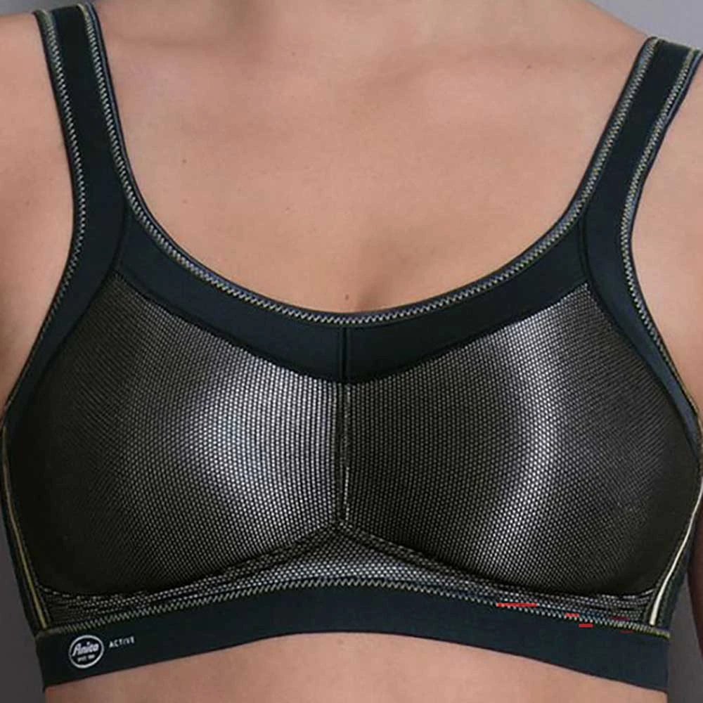 Women's MOMENTUM - Sports Bra, Maximum Support - Black 5 Women's MOMENTUM - Sports Bra, Maximum Support - Black - Image 3