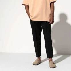 Birkenstock Boston Soft Footbed - Taupe - Medium/Narrow -Sports Clothing Sale Store 560771 f look m