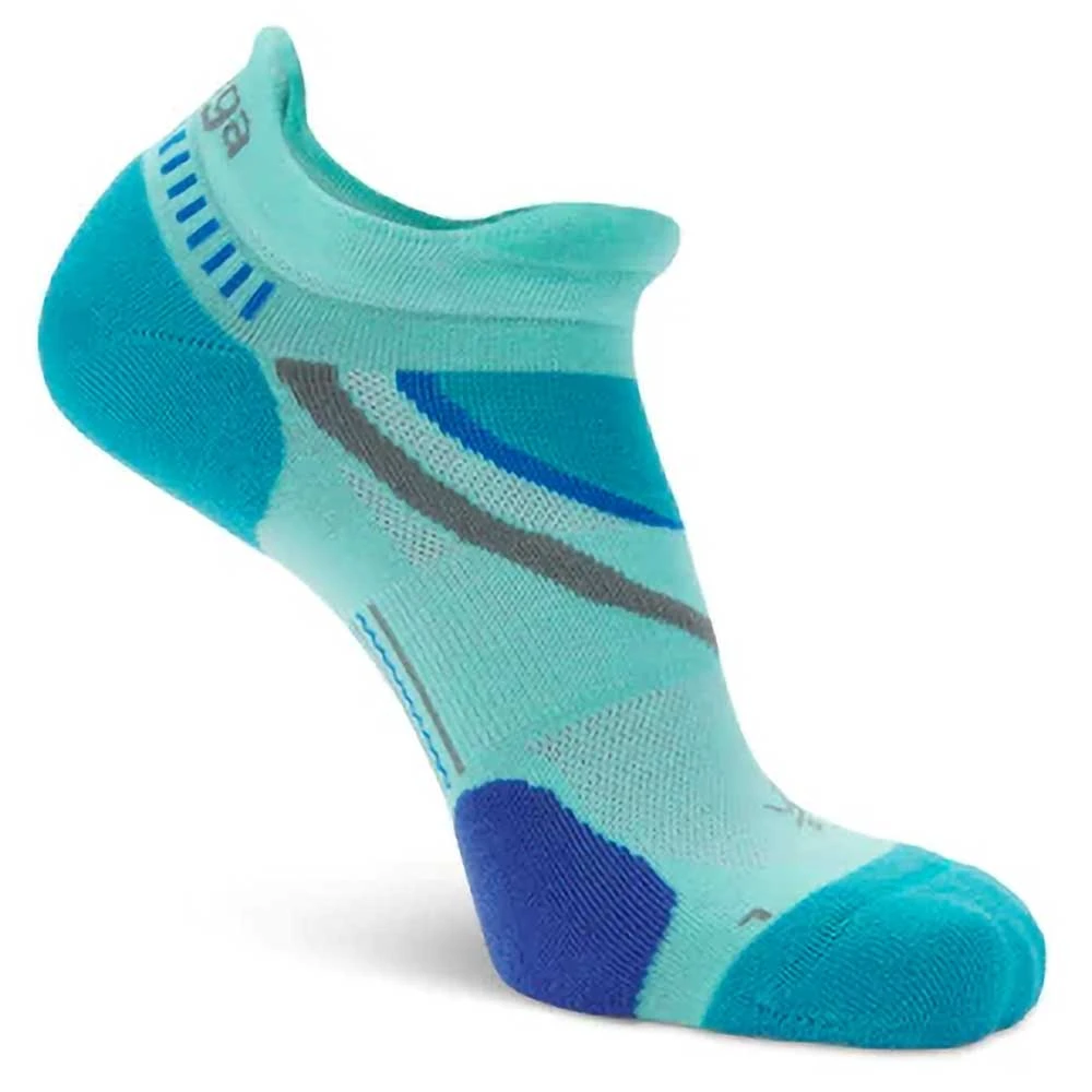Balega Unisex UltraGlide No Show Socks - Light Aqua/Lake Blue 3 Balega Unisex UltraGlide No Show Socks - Light Aqua/Lake Blue