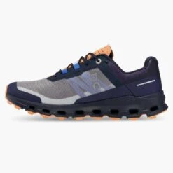On Running Women's Cloudvista Trail Shoe - Midnight/Copper- Regular (B) -Sports Clothing Sale Store 64.98592 cloudvista fw22 midnight copper w g4