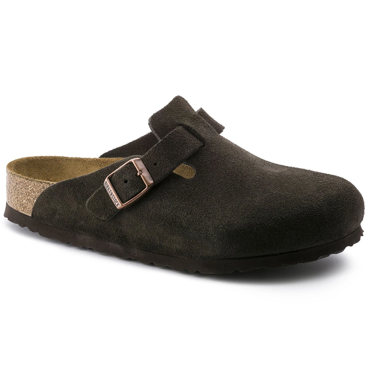 Birkenstock Boston Soft Footbed Mocha Suede- Regular/Wide 3 Birkenstock Boston Soft Footbed Mocha Suede- Regular/Wide