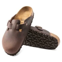 Birkenstock Boston Oiled Leather - Habana -Sports Clothing Sale Store 860133 sole