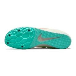 Nike Unisex Zoom Rival D Track Spike - Barely Volt/Hyper Orange/Dynamic Turq - Regular (D) -Sports Clothing Sale Store 907566 700 PHSUH000 1500 1