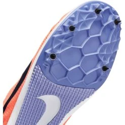 Nike Unisex Zoom Rival D 10 Track Spike - Bright Mango/Blackened Blue/Purple Pulse-Regular (D) -Sports Clothing Sale Store 907566 800 PHSUD001 2000