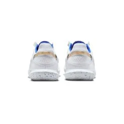 Unisex Nike Streetgato IC Soccer Shoes- White/Metallic Gold/Hyper Royal - Regular (D) -Sports Clothing Sale Store AURORA DC8466 174 PHCBH000 2000