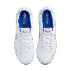 Unisex Nike Streetgato IC Soccer Shoes- White/Metallic Gold/Hyper Royal - Regular (D) -Sports Clothing Sale Store AURORA DC8466 174 PHCTH001 2000
