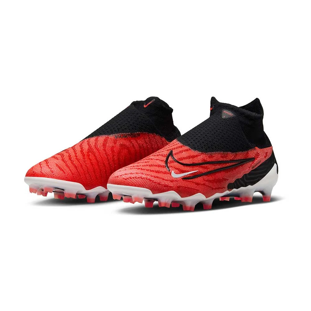 Nike Gripknit Phantom GX Elite Dynamic Fit FG Soccer Cleat - Bright Crimson/Black-White- Regular (D) 4 Nike Gripknit Phantom GX Elite Dynamic Fit FG Soccer Cleat - Bright Crimson/Black-White- Regular (D) - Image 2