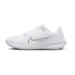 Nike Women's Air Zoom Pegasus 40 Running Shoe- White/Metallic Silver/Pure Platinum- Regular (B) -Sports Clothing Sale Store AURORA DV3854 101 PHSLH000 2000