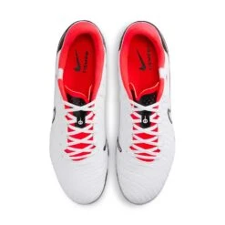 Nike Tiempo Legend 10 Academy MG Soccer Cleat - White/Black-Bright Crimson- Regular (D) -Sports Clothing Sale Store AURORA DV4337 100 PHCTH001 2000