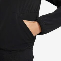 Women's Nike Dri-Fit Bliss Bomber Jacket - Black -Sports Clothing Sale Store AURORA DV9451 010 PHSYM002 2000