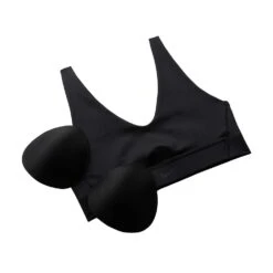 Women's Nike Indy Plunge Cutout Bra - Black/Dark Smoke Grey -Sports Clothing Sale Store AURORA DV9837 010 PHSYM001 2000