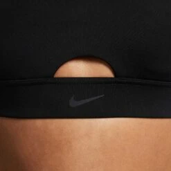 Women's Nike Indy Plunge Cutout Bra - Black/Dark Smoke Grey -Sports Clothing Sale Store AURORA DV9837 010 PHSYM003 2000