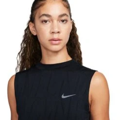 Women's Nike Running Division Tank Top- Black -Sports Clothing Sale Store AURORA FB7630 010 PHSYM001 2000