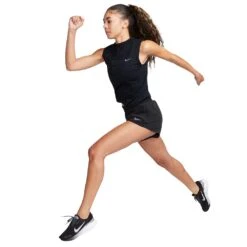 Women's Nike Running Division Tank Top- Black -Sports Clothing Sale Store AURORA FB7630 010 PHSYM002 2000