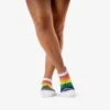 Balega Hidden Comfort Pride No Show Tab - Rainbow -Sports Clothing Sale Store BALE 8858 HiddenComfort Pride NST 01 71 03727