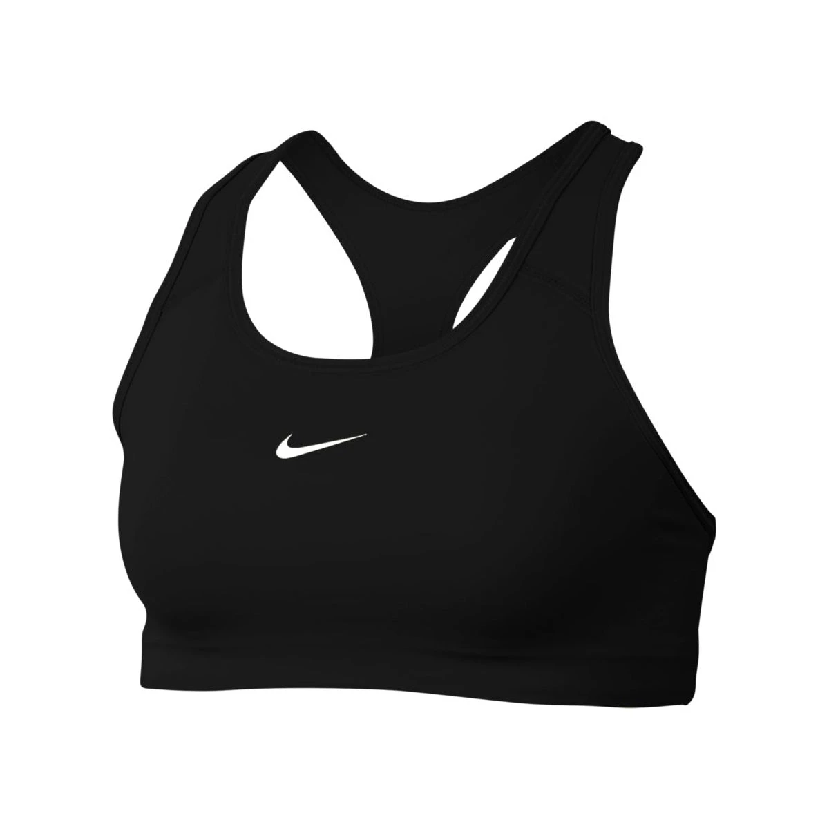 Women's Nike Swoosh Sports Bra - Black 3 Women's Nike Swoosh Sports Bra - Black