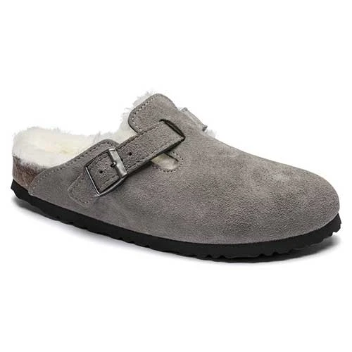 Birkenstock Boston Shearling - Stone - Regular/Wide 3 Birkenstock Boston Shearling - Stone - Regular/Wide