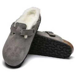 Birkenstock Boston Shearling - Stone - Regular/Wide 11 Birkenstock Boston Shearling - Stone - Regular/Wide -Sports Clothing Sale Store BostonShearling Stone 2