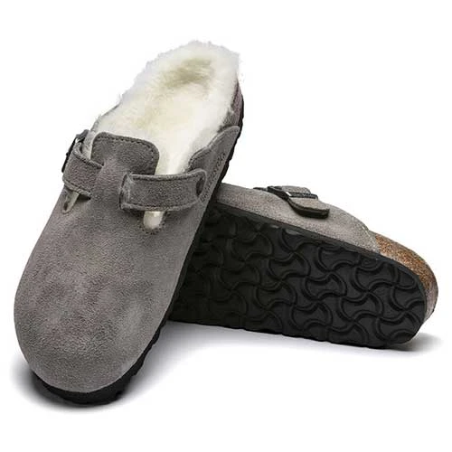 Birkenstock Boston Shearling - Stone - Regular/Wide 6 Birkenstock Boston Shearling - Stone - Regular/Wide - Image 4