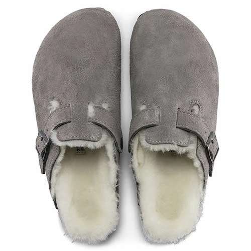 Birkenstock Boston Shearling - Stone - Regular/Wide 8 Birkenstock Boston Shearling - Stone - Regular/Wide - Image 6