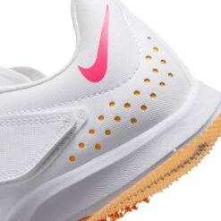 Unisex Nike Air Zoom Long Jump Elite Track Spike - White/Black/Laser Orange - Regular (D) -Sports Clothing Sale Store CT0079 101 PHSYD002