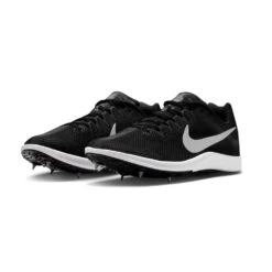 Unisex Nike Zoom Rival Track And Field Distance Spikes - Black/Metallic Silver/Lt Smoke - Regular (D) -Sports Clothing Sale Store DC8725 001 PHCFH001 1