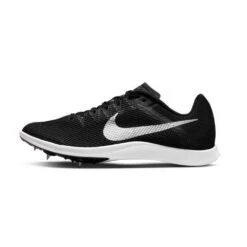 Unisex Nike Zoom Rival Track And Field Distance Spikes - Black/Metallic Silver/Lt Smoke - Regular (D) -Sports Clothing Sale Store DC8725 001 PHSLH000 1