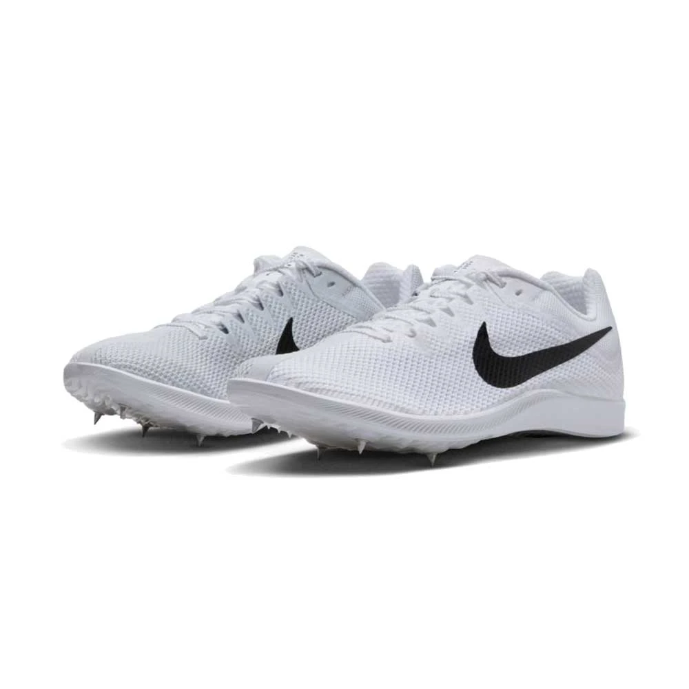 Unisex Nike Zoom Rival Track And Field Distance Spikes - White/Black/Metallic Silver - Regular (D) 5 Unisex Nike Zoom Rival Track And Field Distance Spikes - White/Black/Metallic Silver - Regular (D) - Image 3