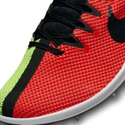 Unisex Nike Zoom Rival Track And Field Distance Spikes - Bright Crimson/Black/Volt - Regular (D) -Sports Clothing Sale Store DC8725 601 PHSYD001 1