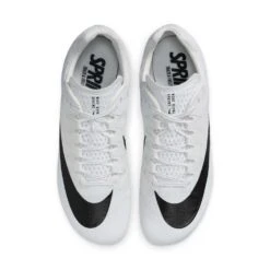 Unisex Nike Zoom Rival Sprint Spike- White/Black/Metallic Silver- Regular (D) -Sports Clothing Sale Store DC8753 100 PHCTH001