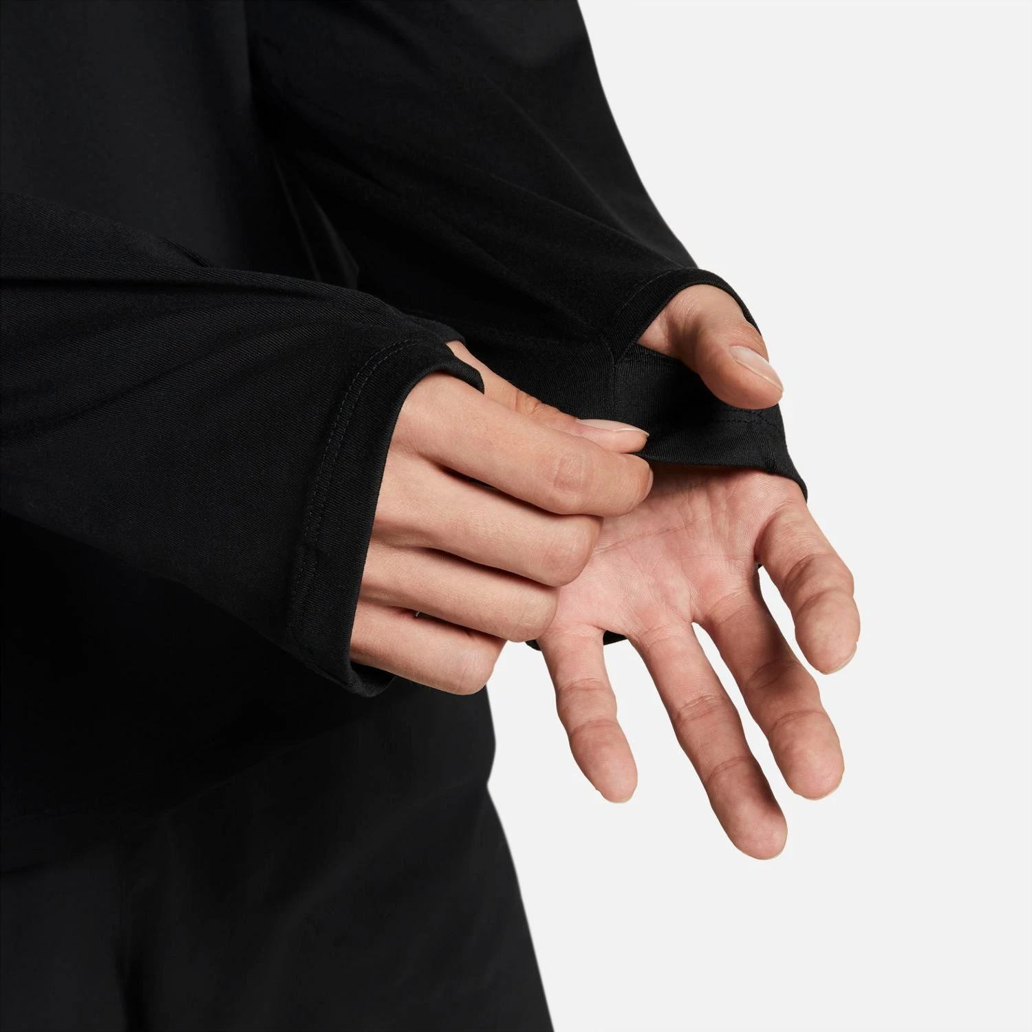 Men's Nike Dri-FIT Element Running Crew - Black/Reflective Silver 7 Men's Nike Dri-FIT Element Running Crew - Black/Reflective Silver - Image 5