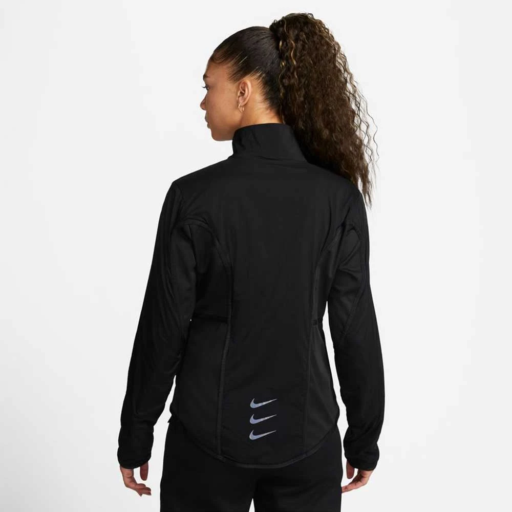 Nike Women's Run Division Jacket - Black 4 Nike Women's Run Division Jacket - Black - Image 2