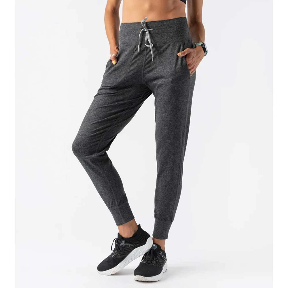 Women's EZ Joggers High Rise - Black Charcoal 3 Women's EZ Joggers High Rise - Black Charcoal
