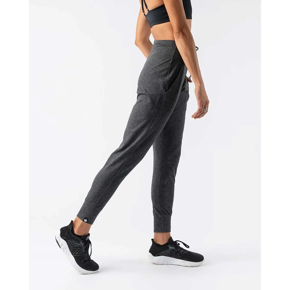 Women's EZ Joggers High Rise - Black Charcoal 4 Women's EZ Joggers High Rise - Black Charcoal - Image 2