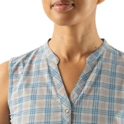 Women's High Country Sleeveless Shirt - All Aboard Plaid 11 Women's High Country Sleeveless Shirt - All Aboard Plaid -Sports Clothing Sale Store DSC00252 5000x dddb89cf 1346 4a07 ba9c 793c4c4bc5f8